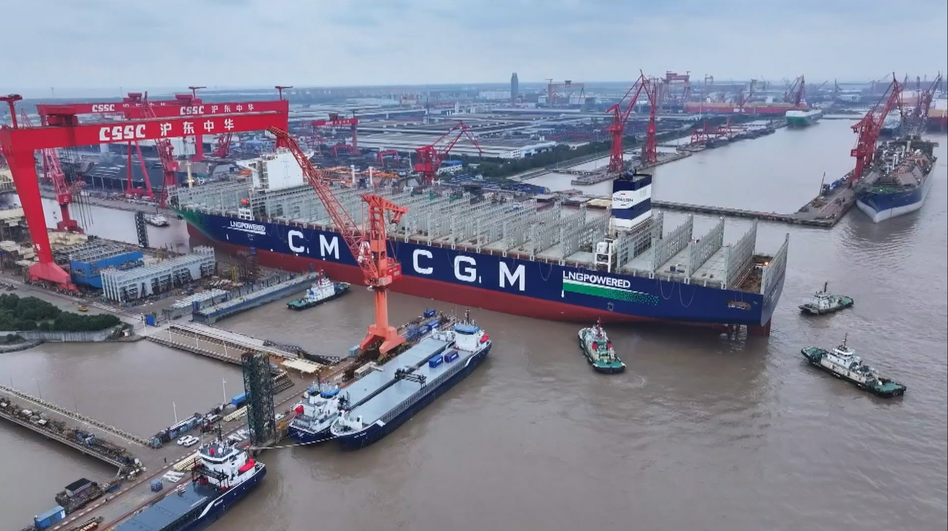 China's hi-tech green shipbuilding empowers APEC maritime development