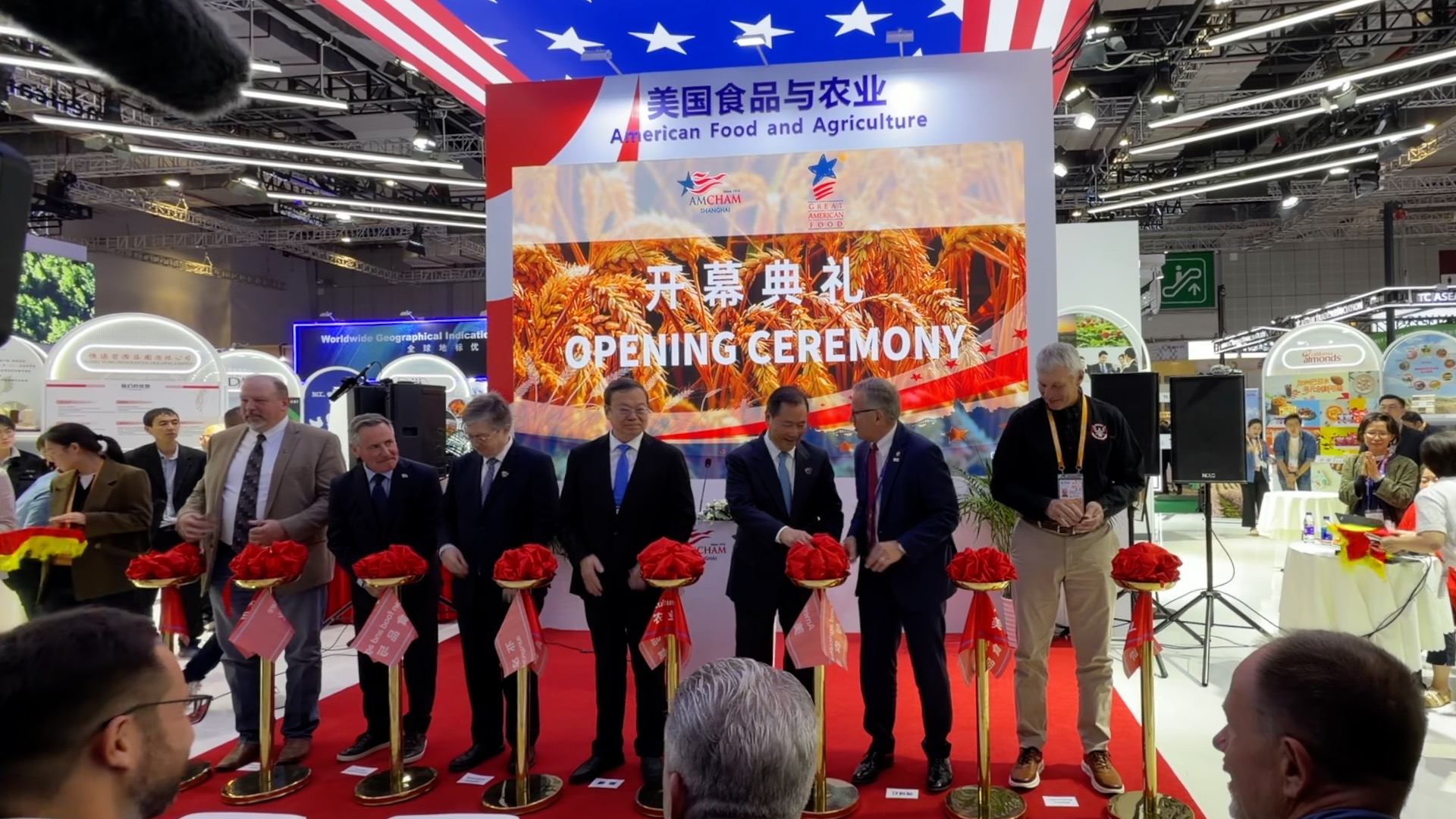 U.S. Food and Agriculture Pavilion opens at 8th CIIE