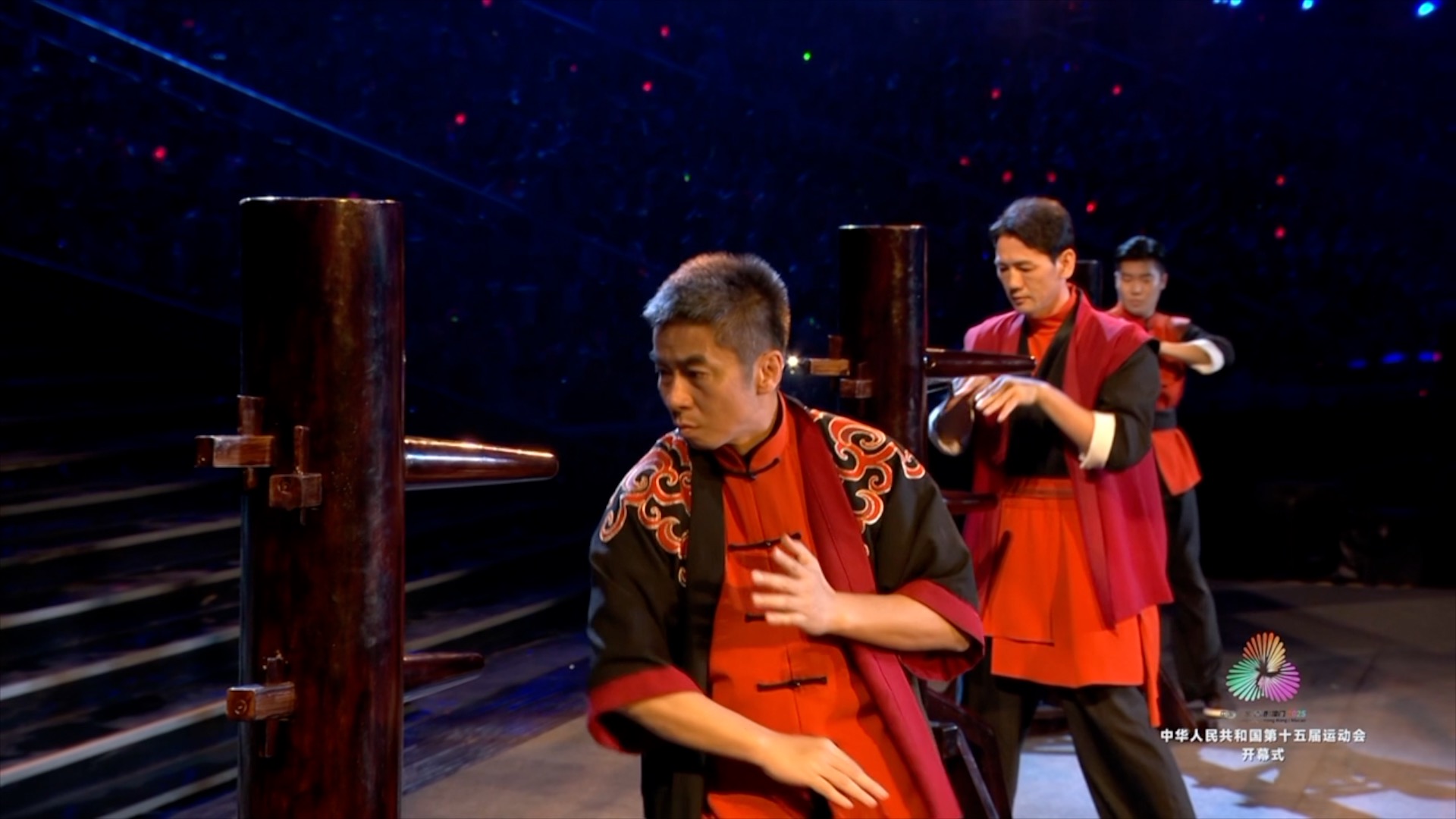 Wing Chun showcased at the opening ceremony of the 15th National Games