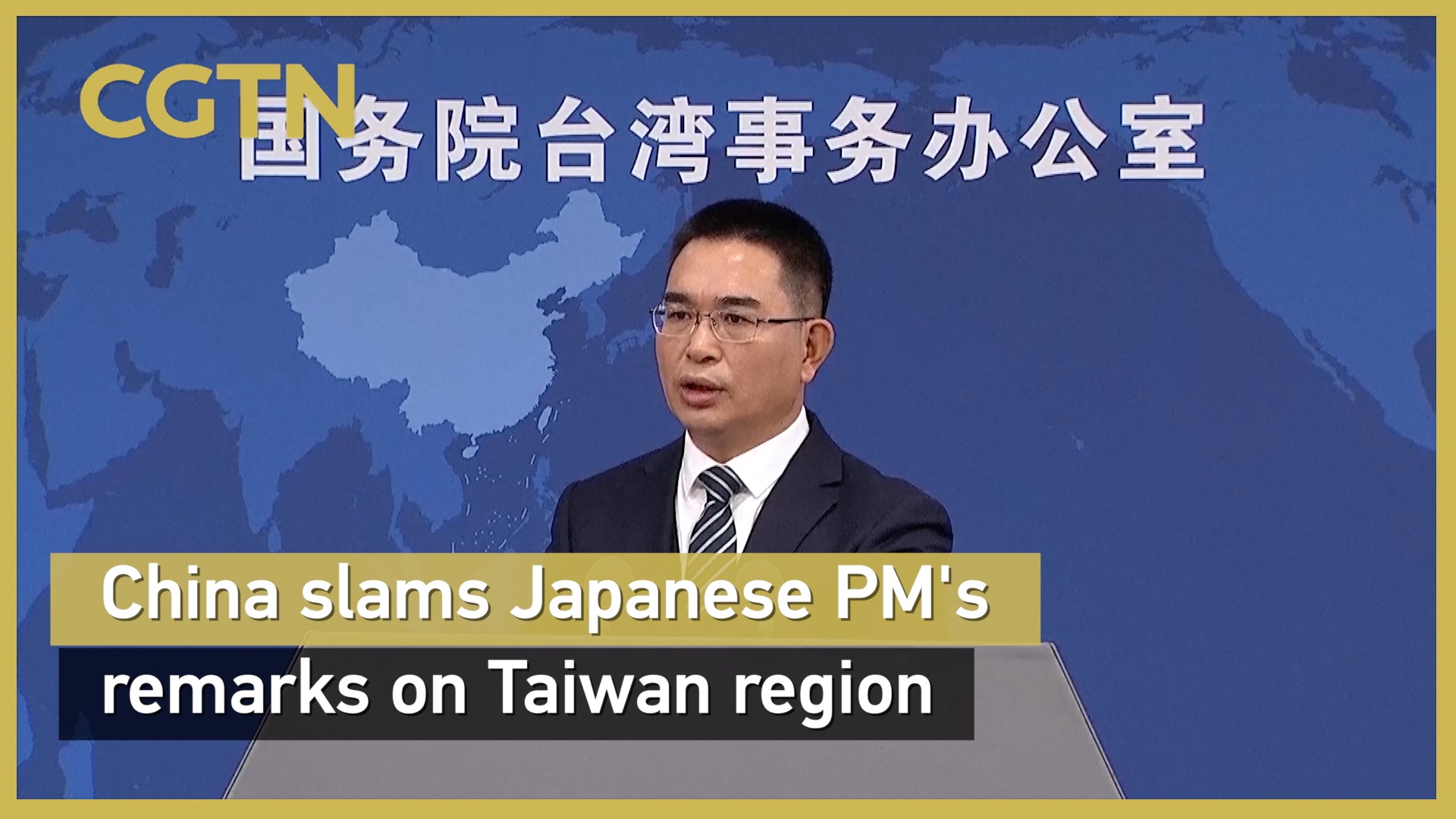 China slams Japanese PM's remarks on Taiwan region