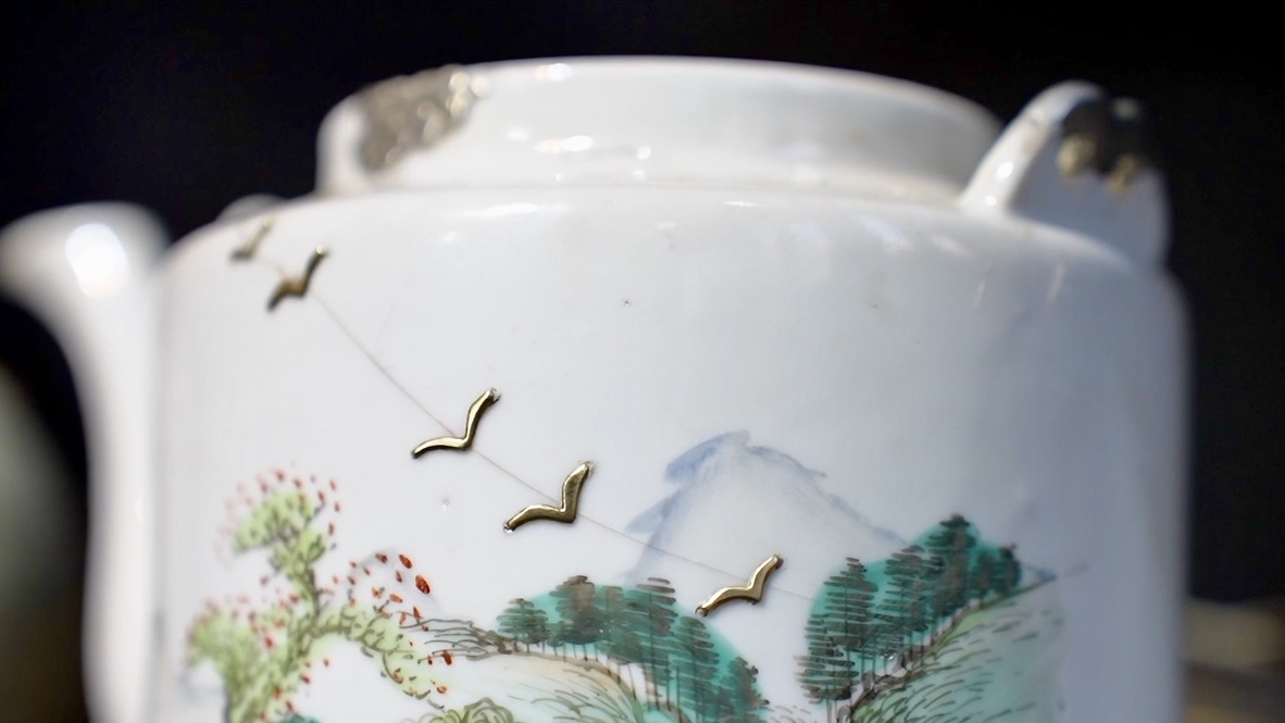 Mending time: When broken porcelain becomes art