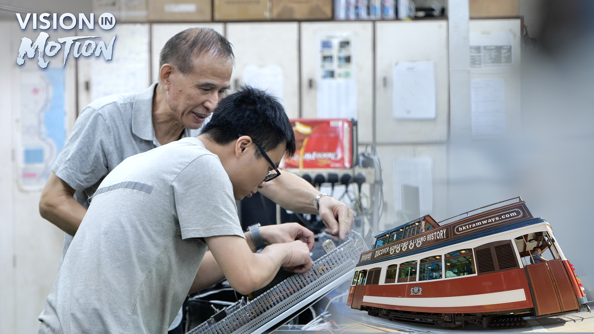 Meet the hands behind Hong Kong's world-record trams
