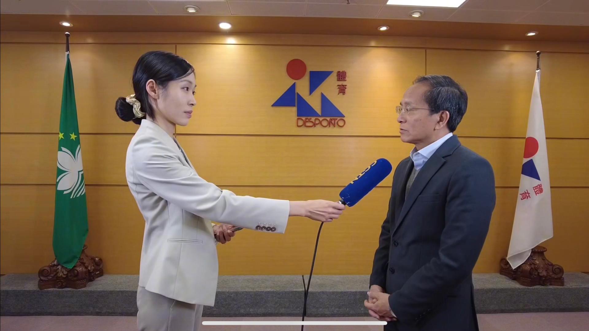 Macao SAR's Chao shares thoughts on National Games and future plans