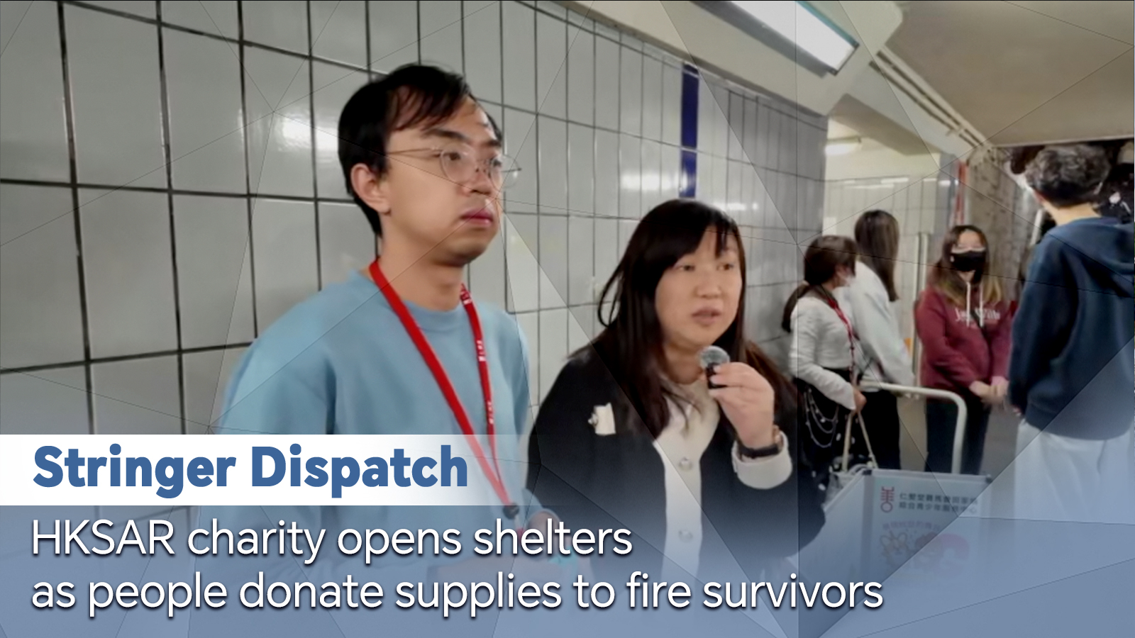 HKSAR charity opens shelters as people donate supplies to survivors