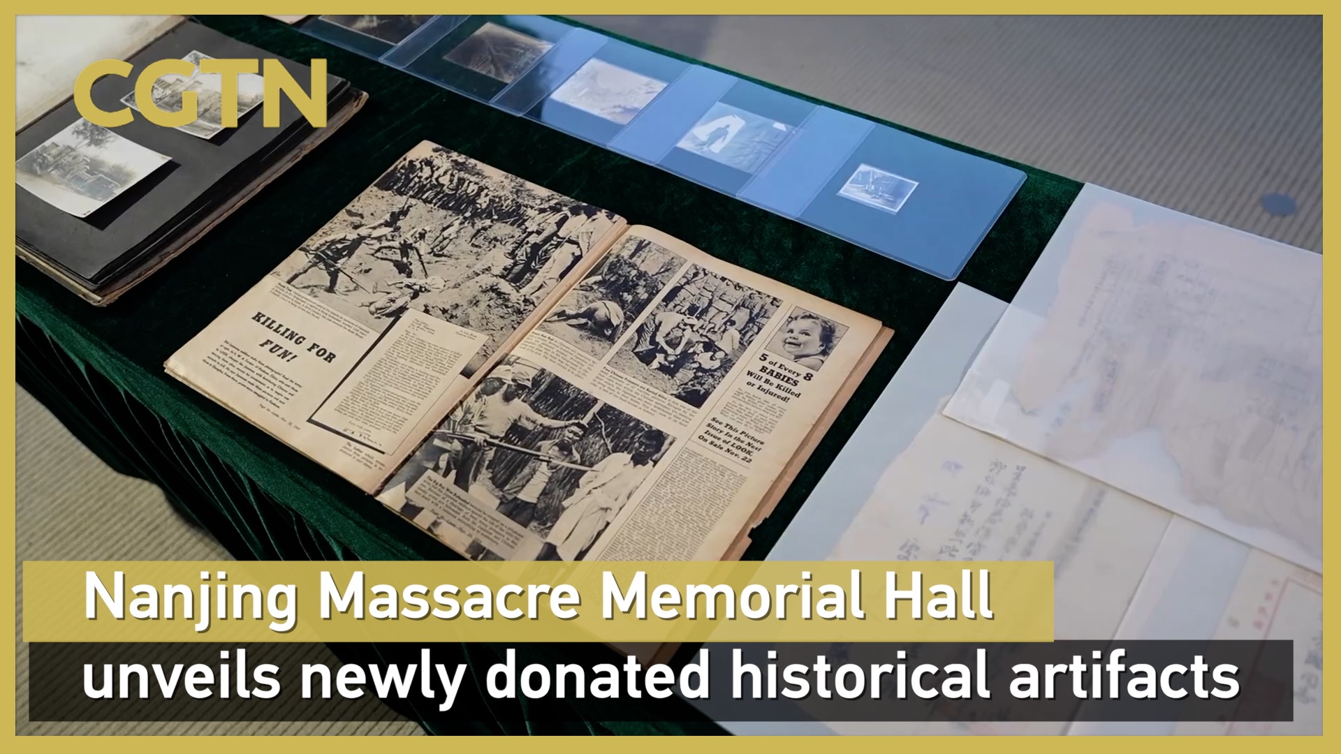 New evidence of Nanjing Massacre donated to memorial hall