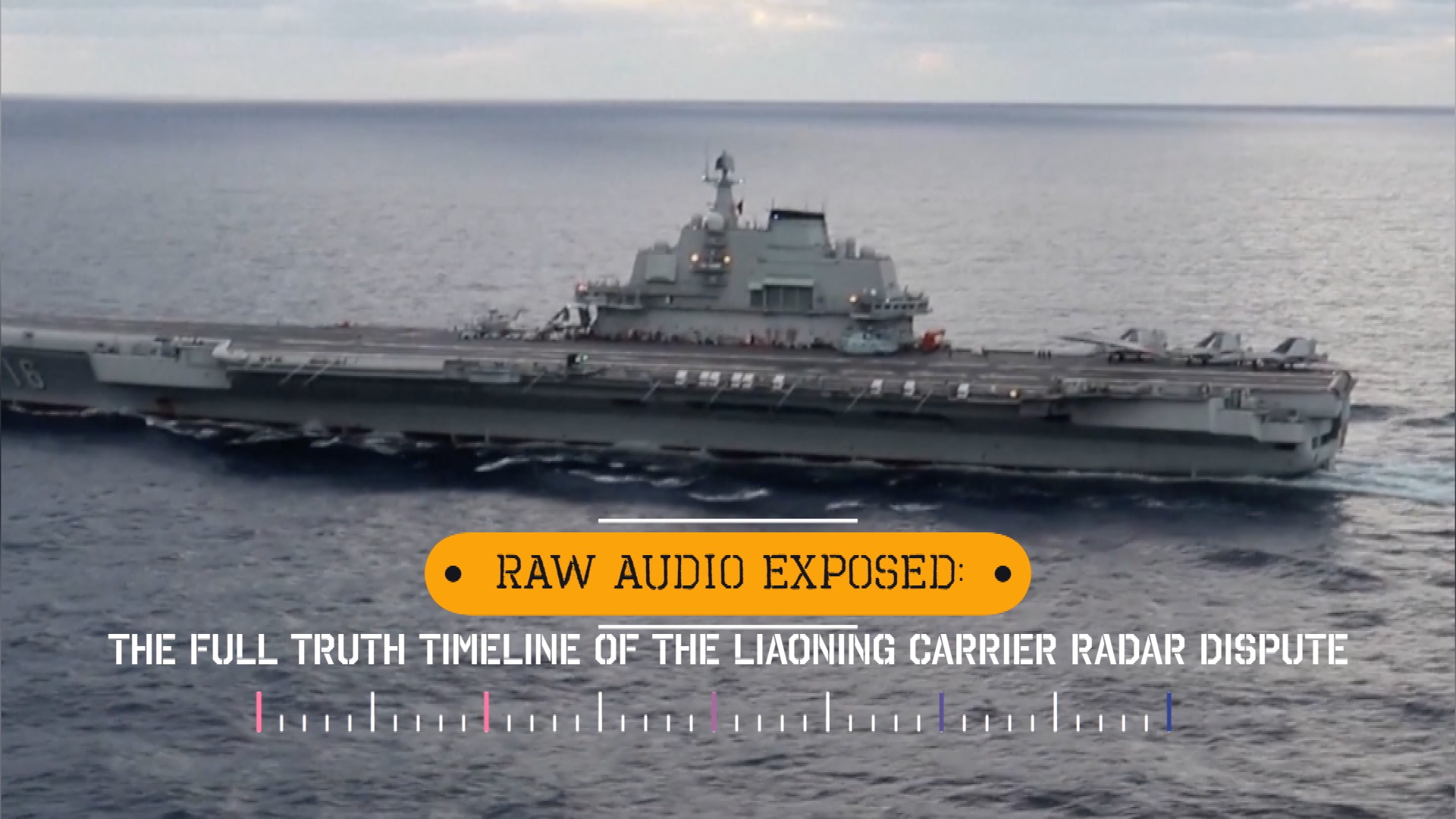 Raw audio exposed: The full truth timeline of the Liaoning carrier radar dispute