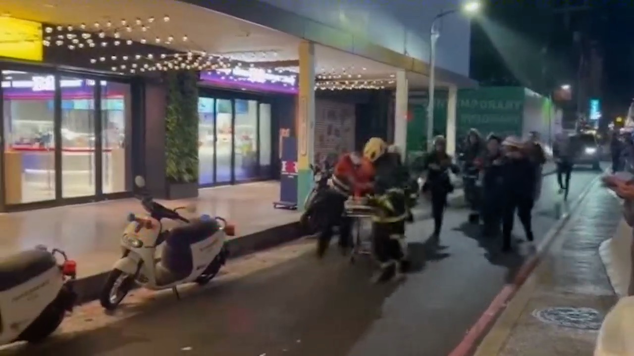 Exclusive footage from Taipei knife attack as at least 4 dead