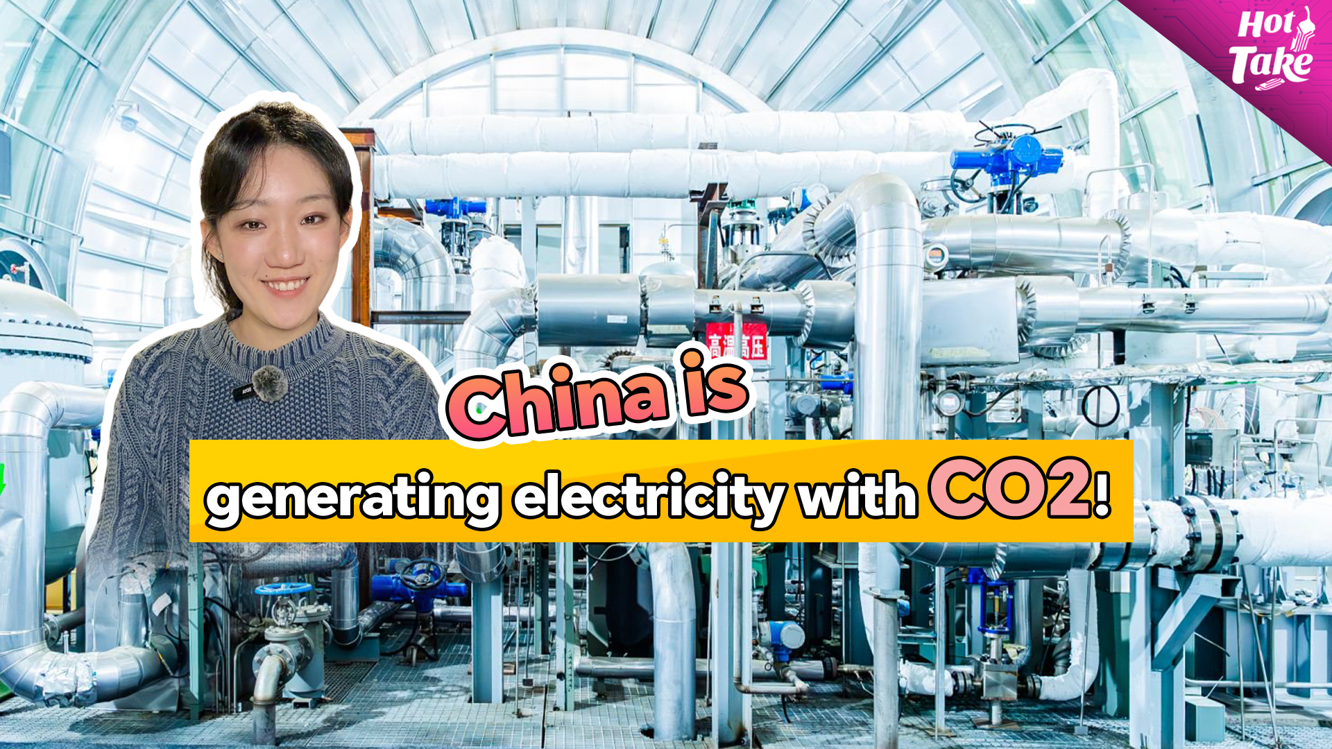 Hot Take: China is generating electricity with CO₂!