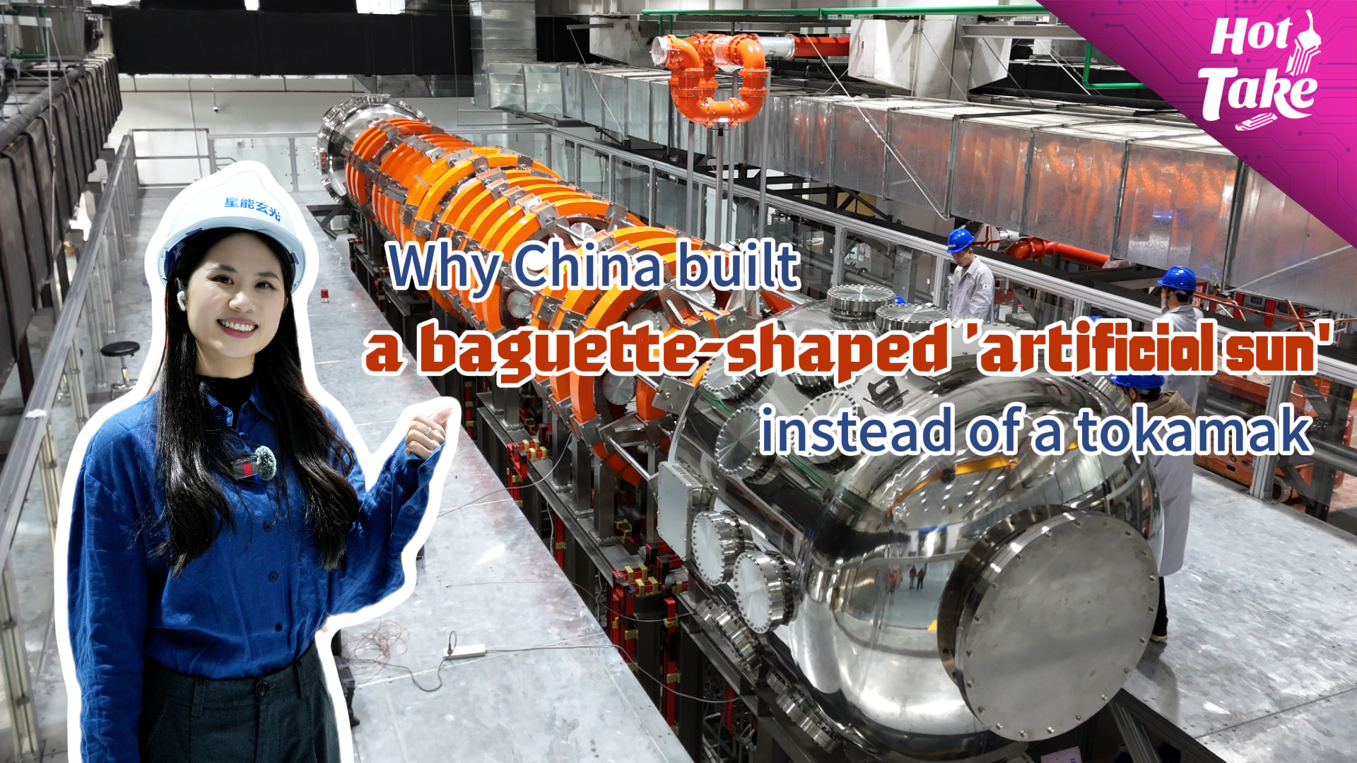 Why China built a baguette-shaped 'artificial sun' instead of tokamak