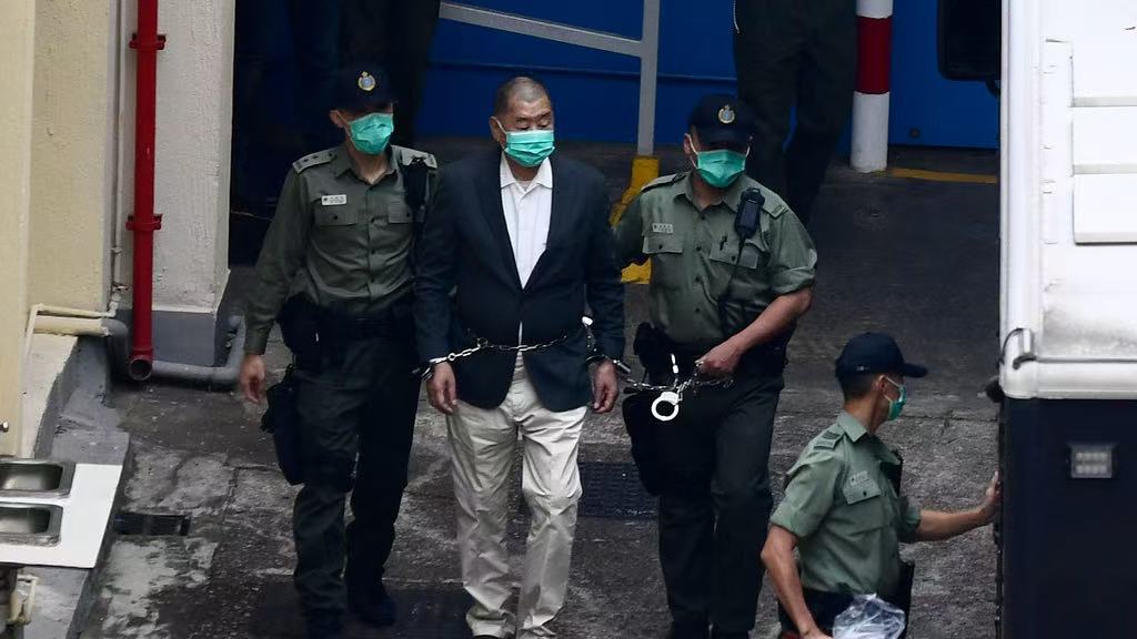 HK barrister: Lai defied national security lawmust bear consequences