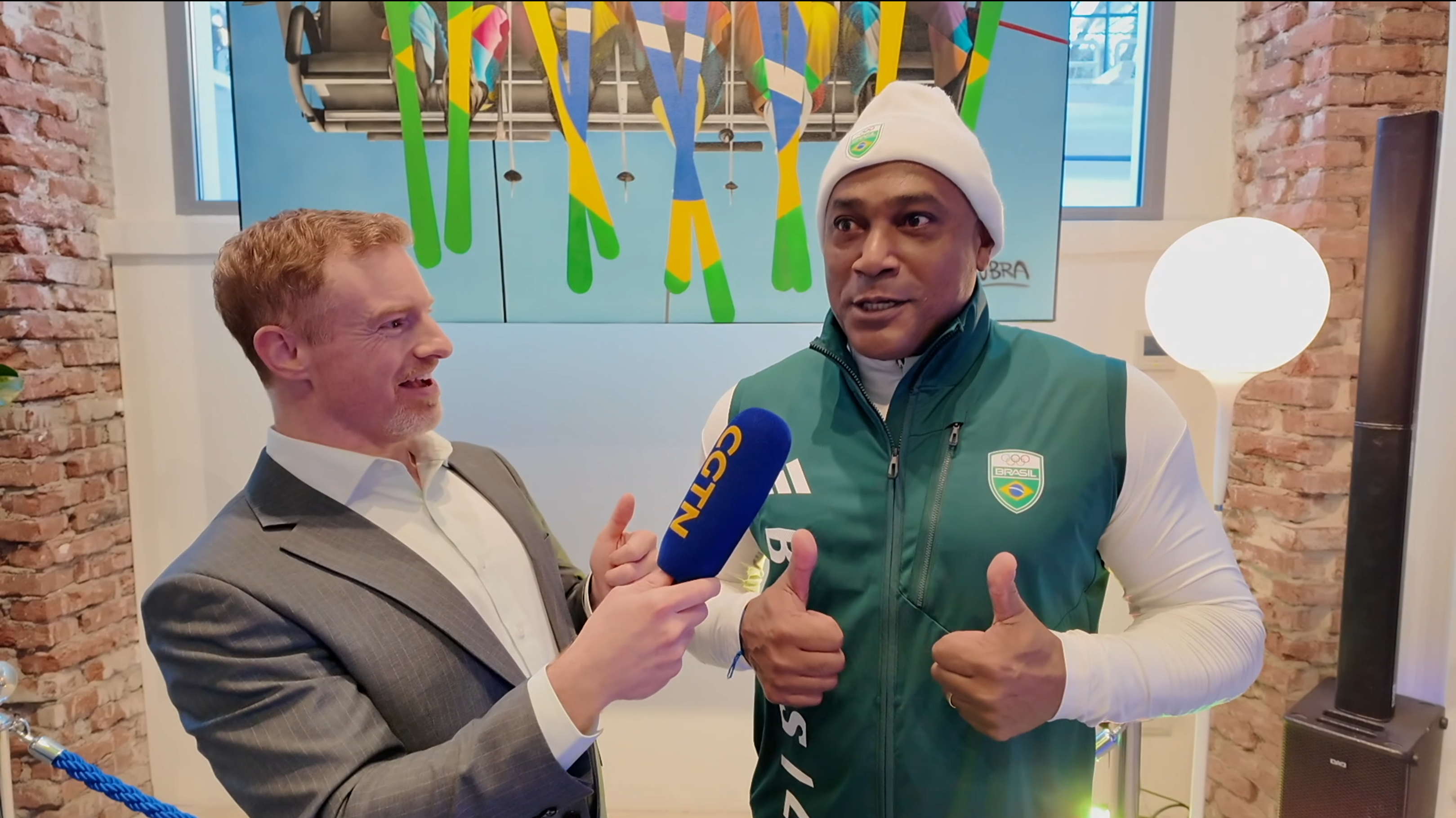 A sprinter and a bobsledder – meet dual Olympian Claudinei da Silva