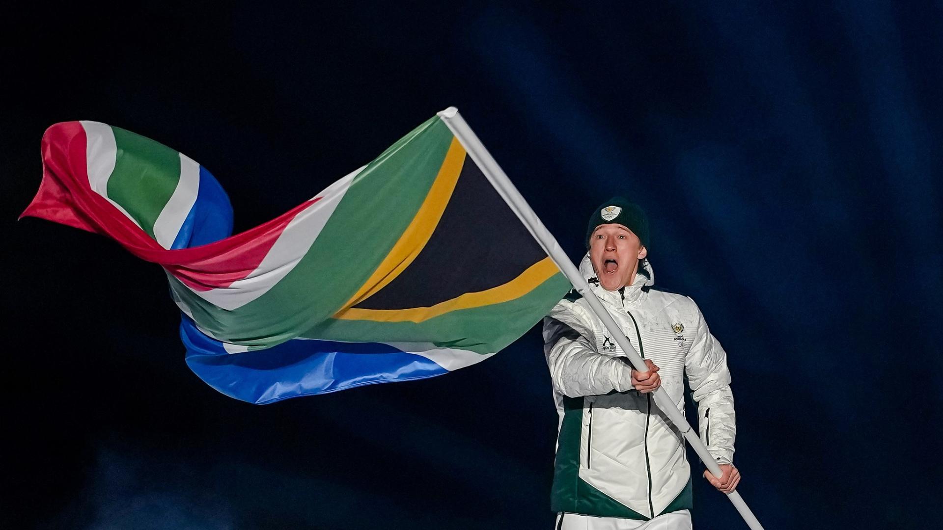 Matt Smith represents South Africa in his debut at Winter Olympics