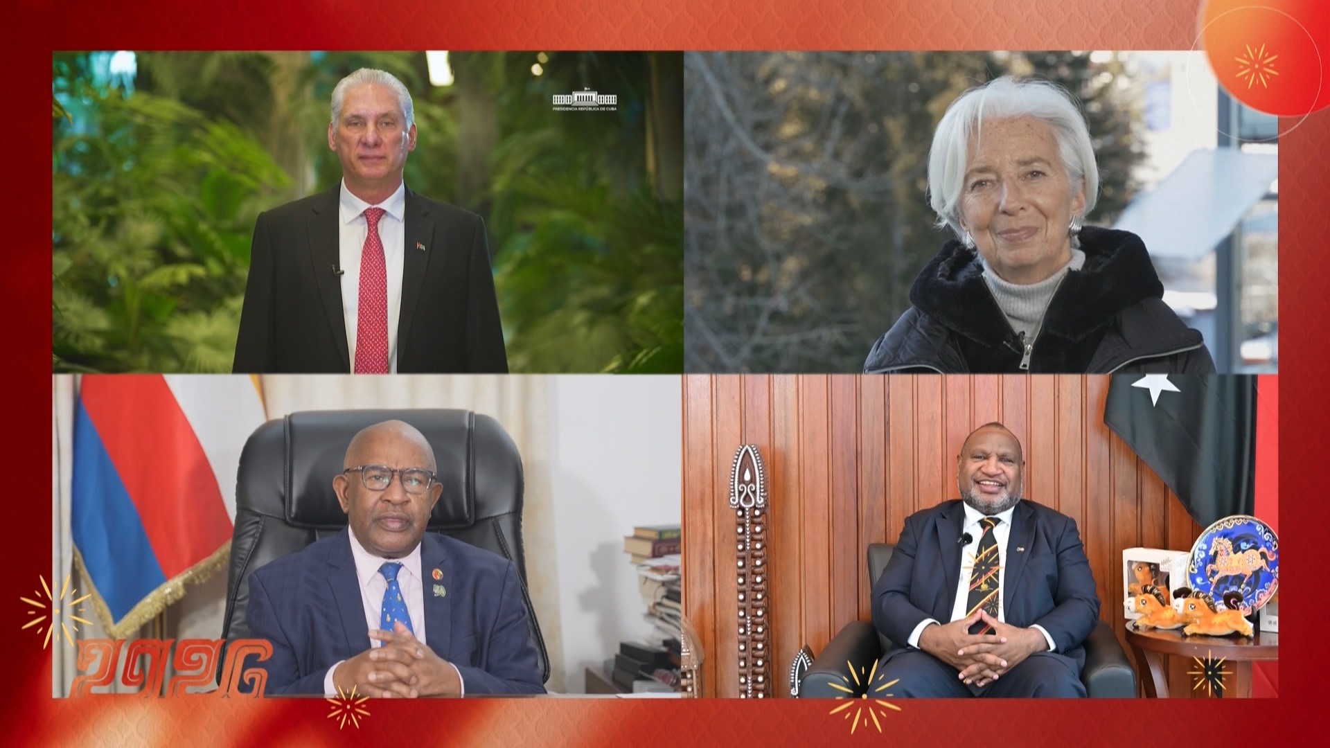 Leaders send Spring Festival greetings to China