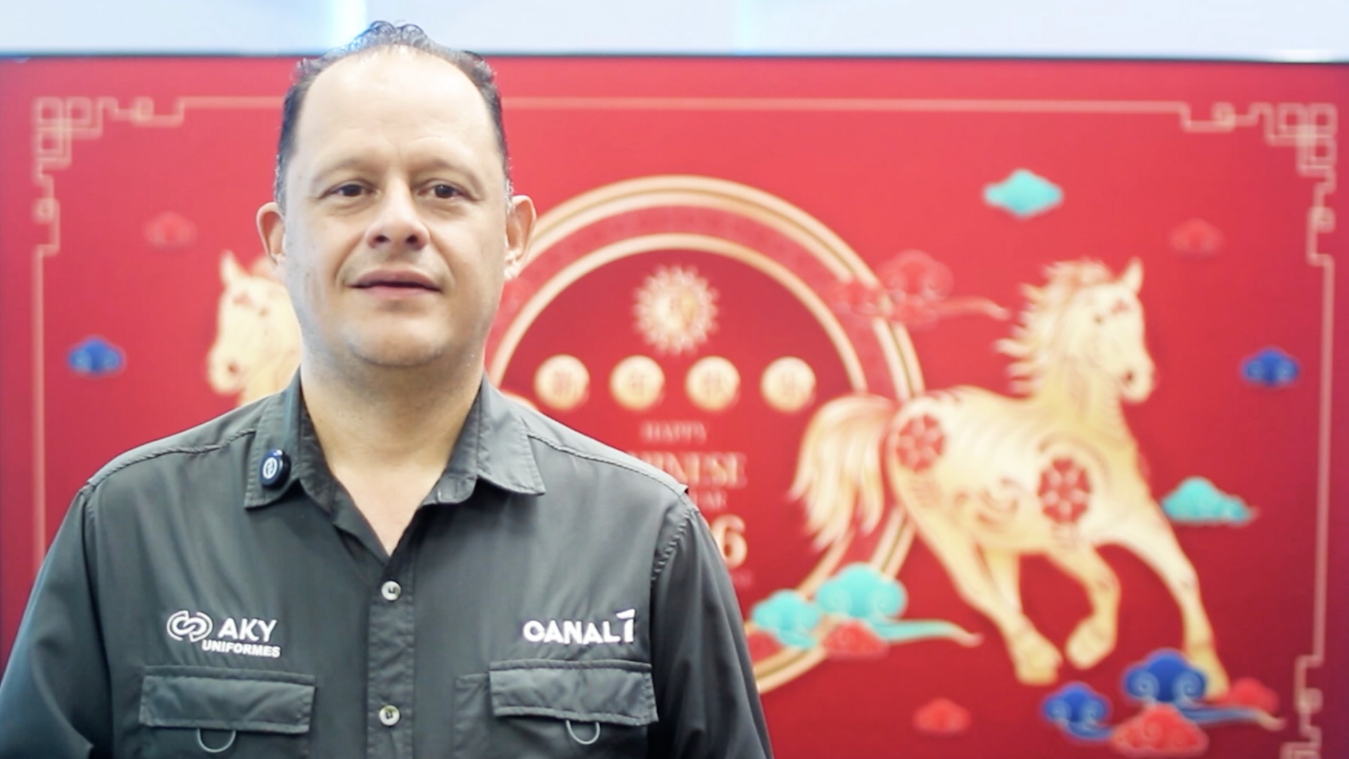 Costa Rica's Canal 1 general manager extends Spring Festival greetings