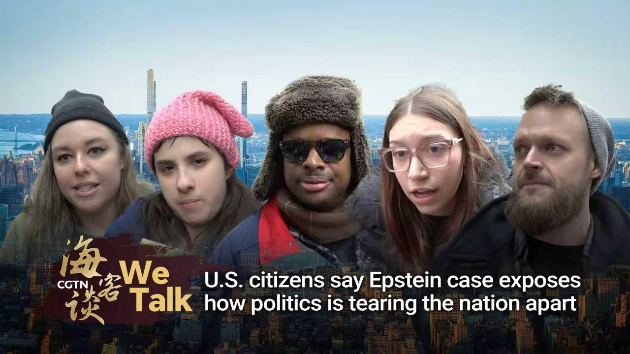 We Talk: U.S. citizens say Epstein case exposes how politics is tearing the nation apart