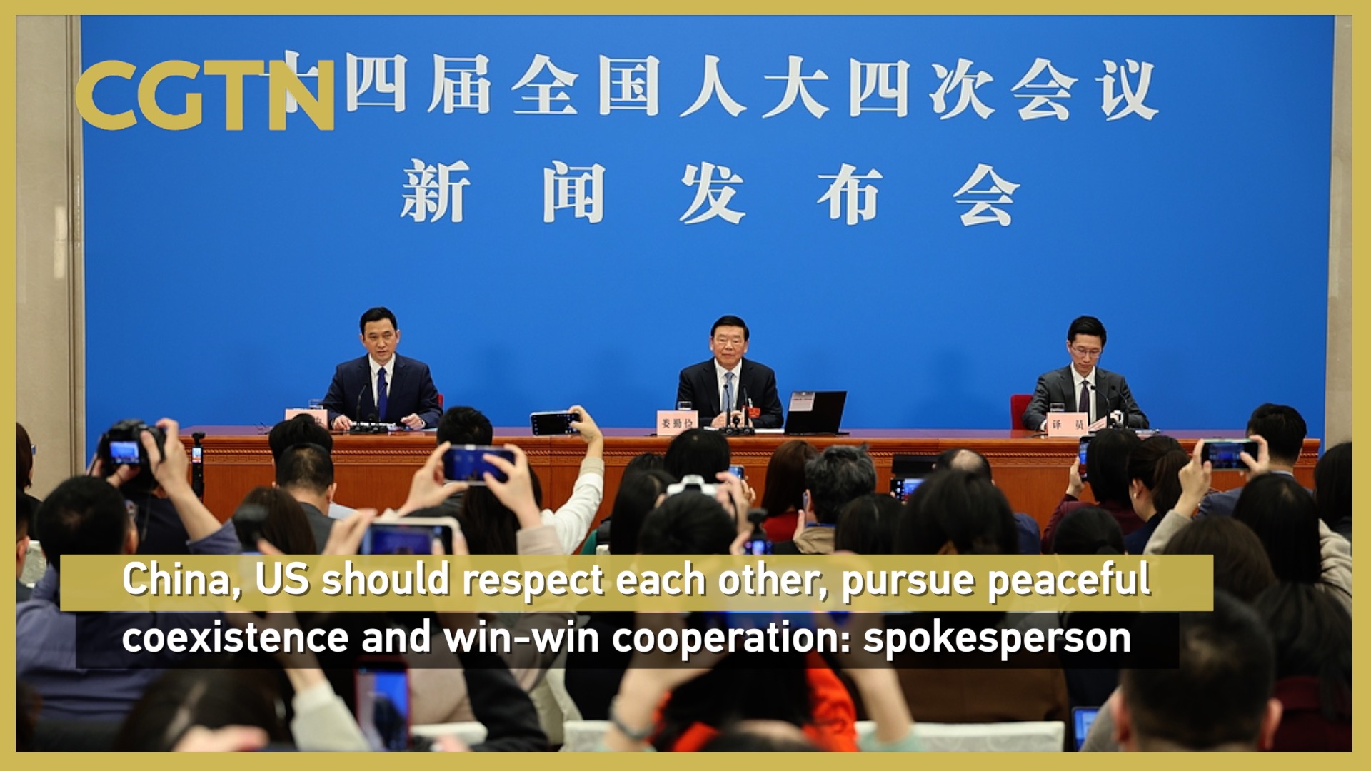 China, US should pursue peaceful coexistence and win-win cooperation