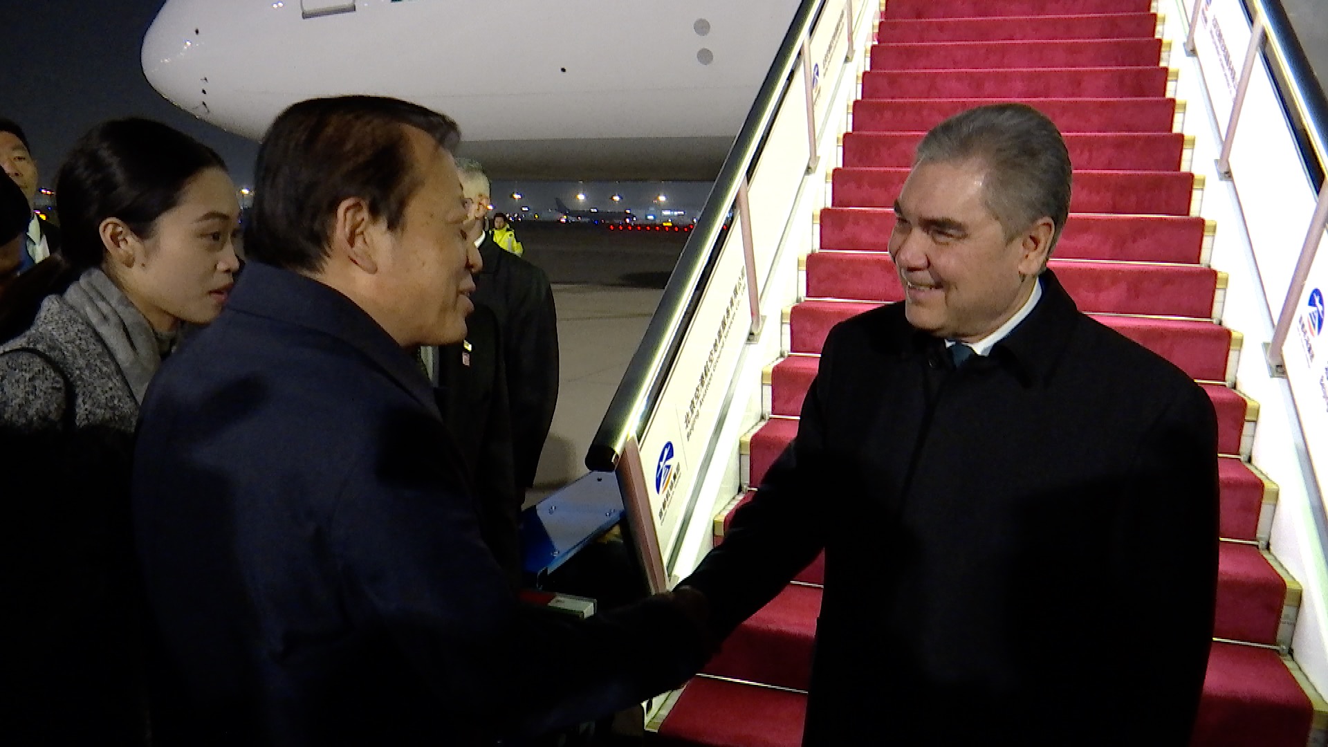 Turkmenistan's Berdymukhamedov arrives in Beijing for goodwill visit