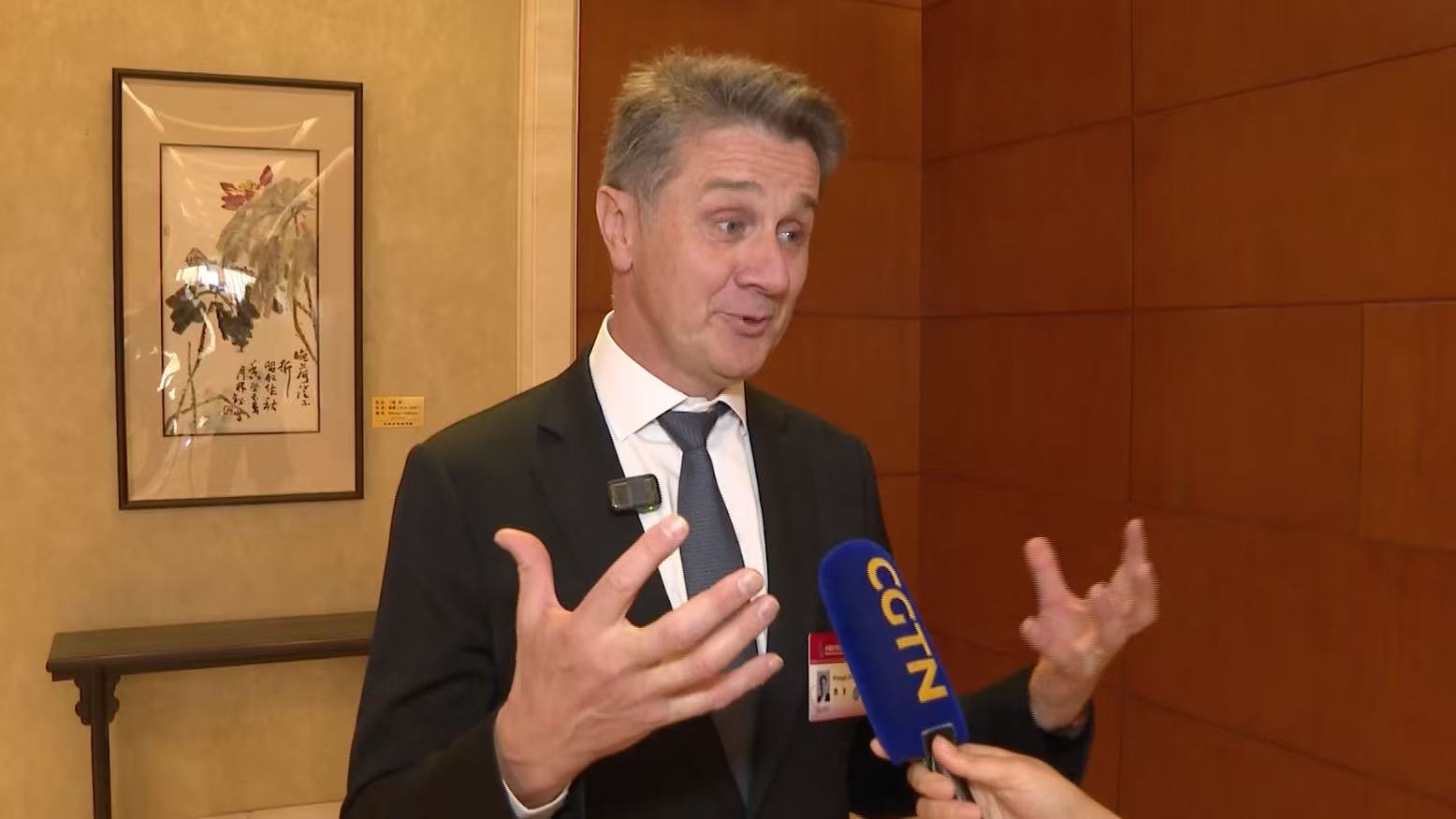 KONE CEO: China's clear direction benefits global businesses
