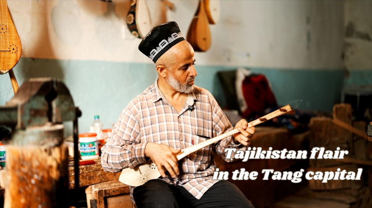 Tajikistan flair in the Tang capital