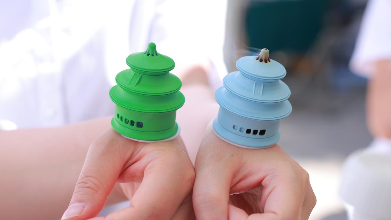 Eastern aesthetics come alive with moxibustion