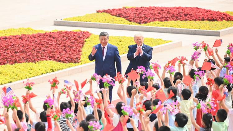 Watch: Xi Jinping and Donald Trump's landmark meeting in China