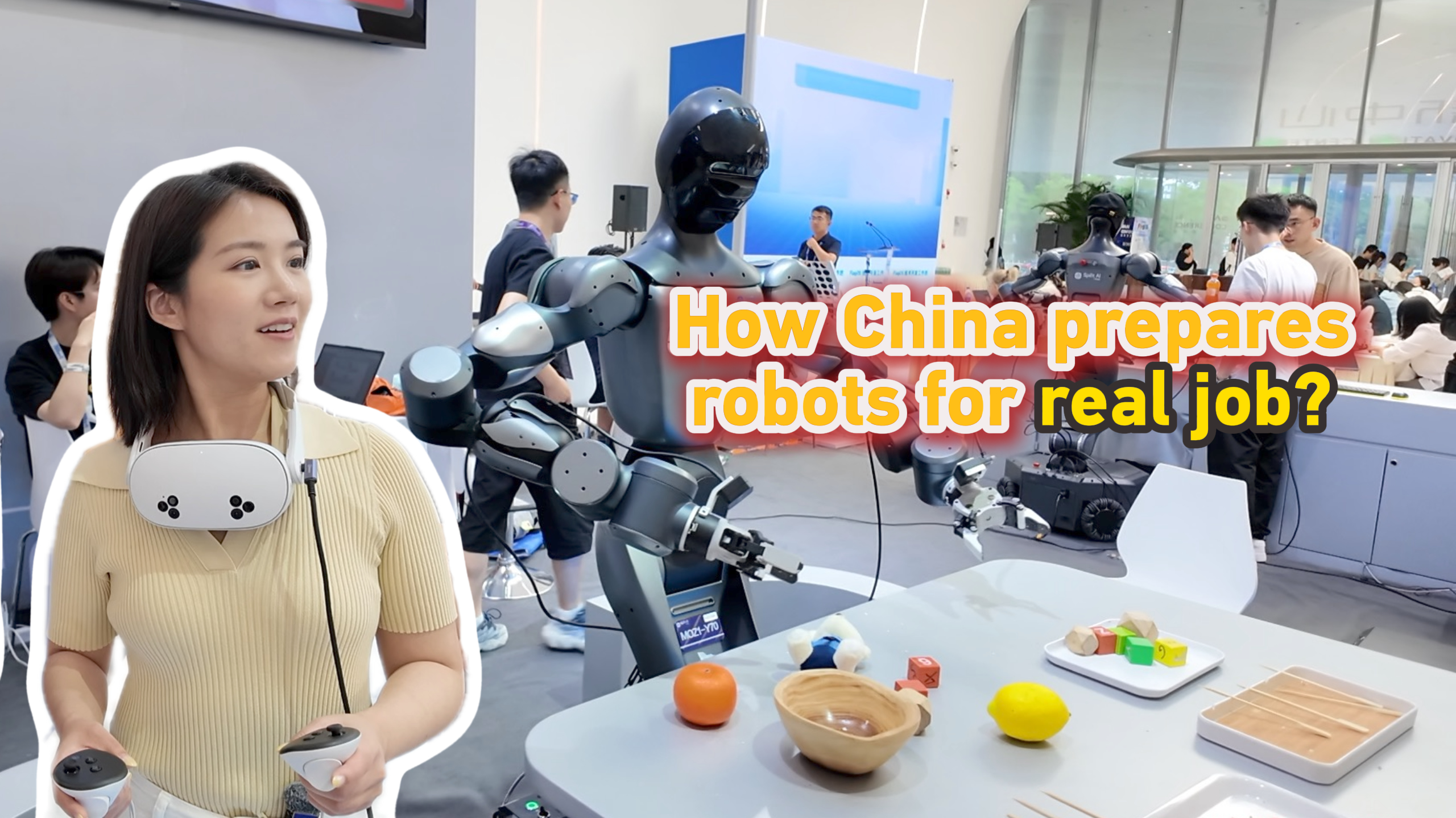 China pushes humanoid robots into workplaces