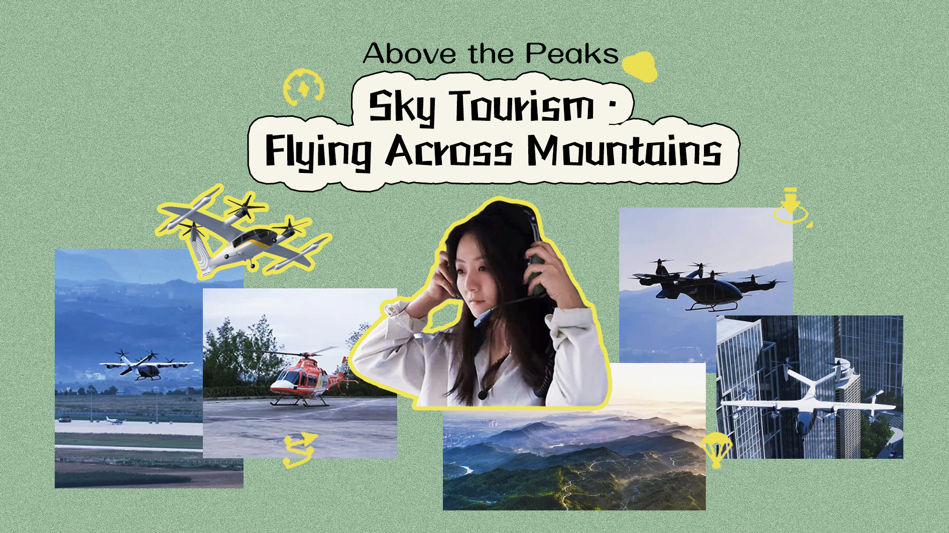 Above the Peaks Ep.1 | Sky tourism: Flying across mountains