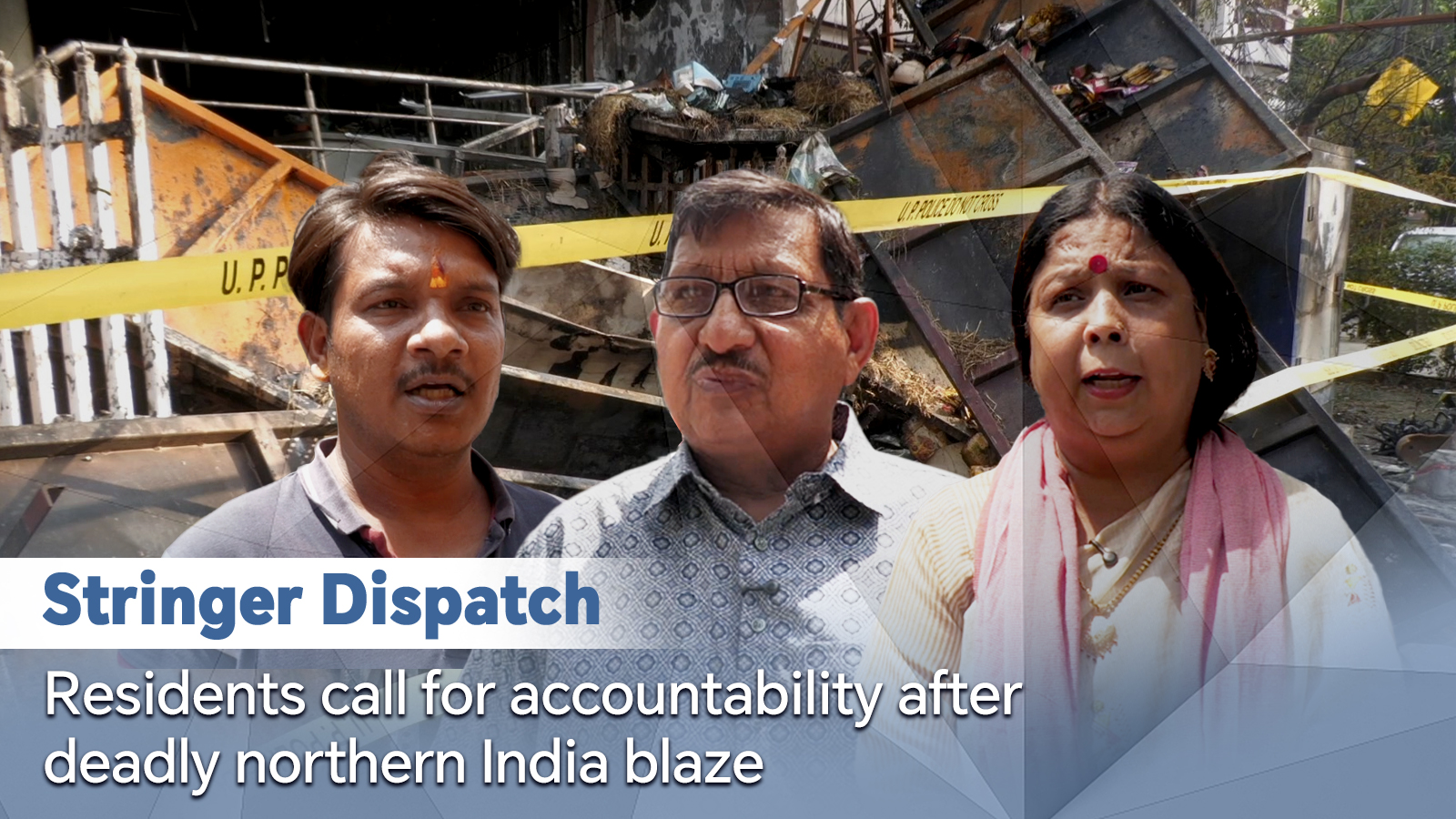 Residents call for accountability after deadly northern India blaze