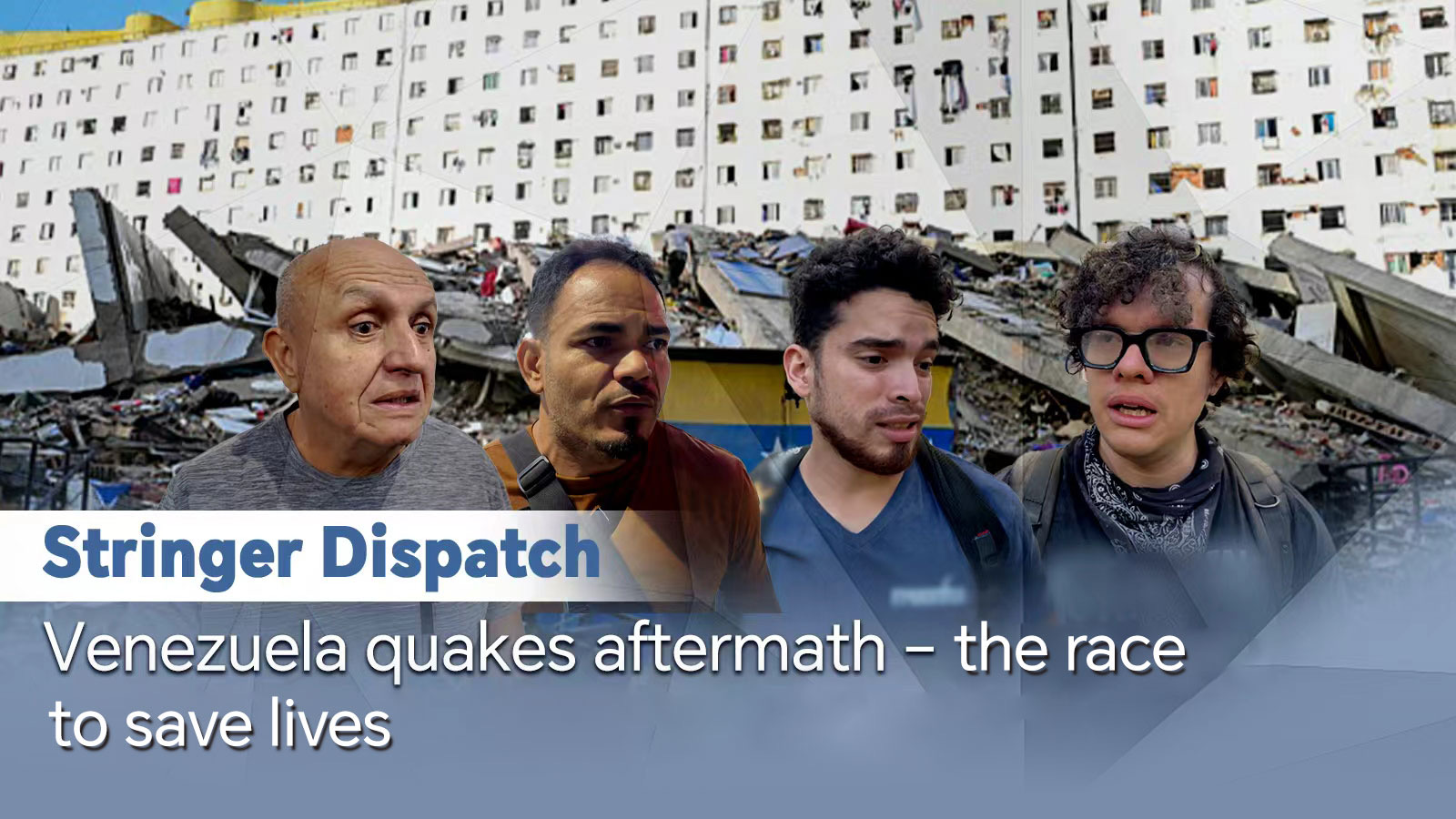Stringer Dispatch: Venezuela quakes aftermath – the race to save lives