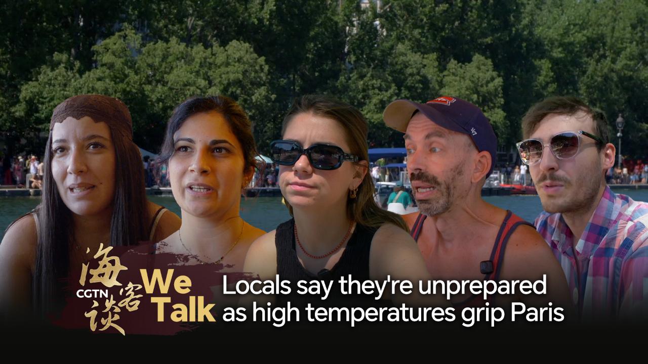 We Talk: Locals say they're unprepared as high temperatures grip Paris