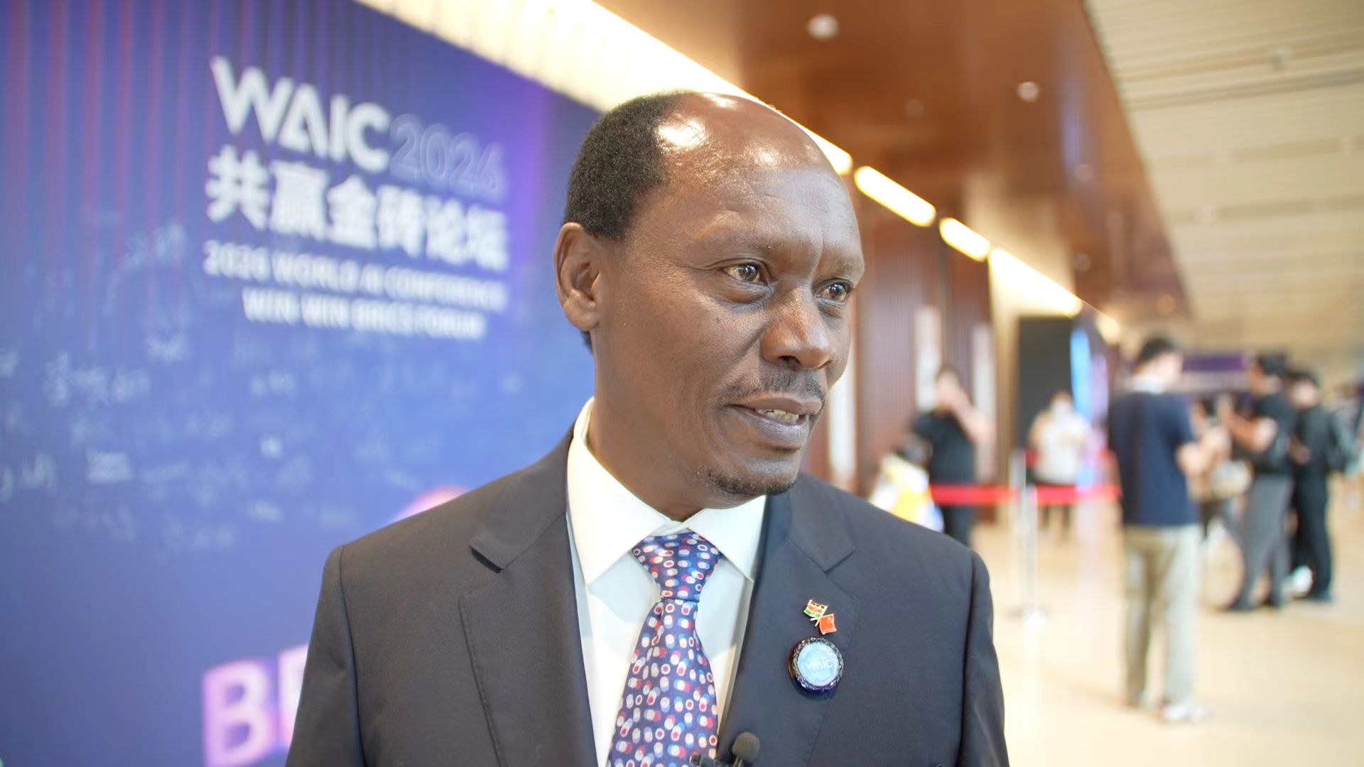 WAIC: Interview with Kenya's minister on China-Africa AI cooperation