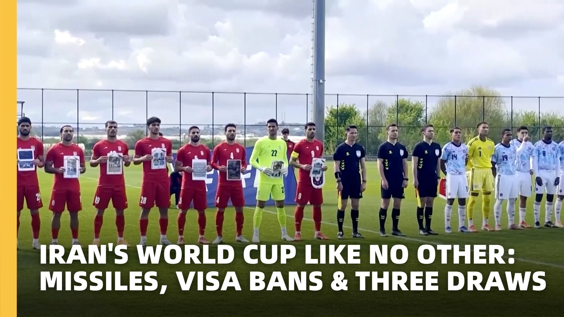 Iran's World Cup like no other: Missiles, visa bans & three Draws