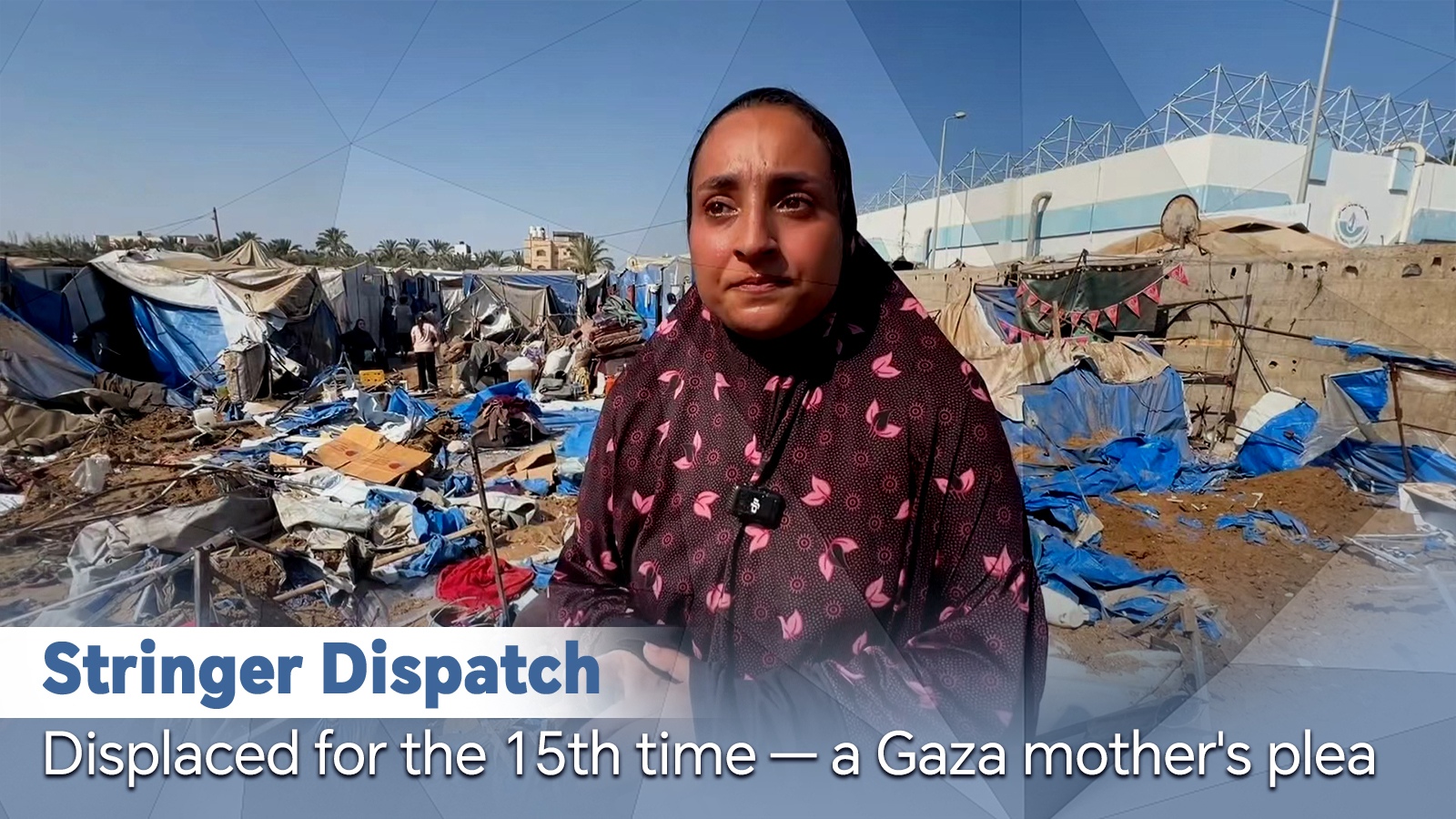 Stringer Dispatch: Displaced for the 15th time — a Gaza mother's plea