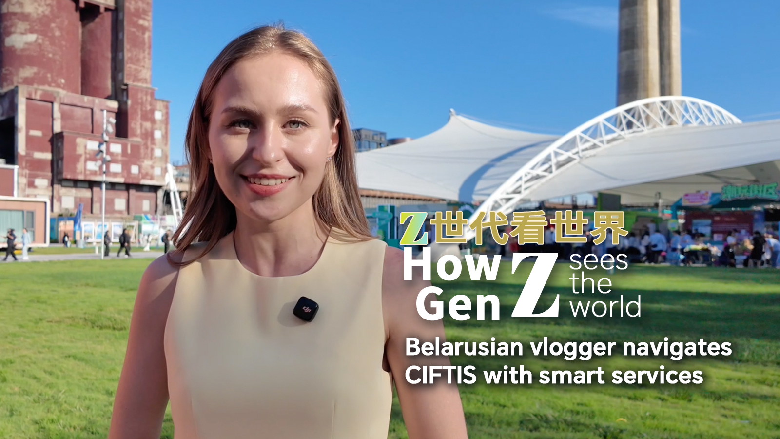 Belarusian vlogger navigates CIFTIS with smart services