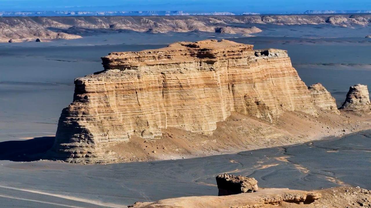 Pristine yardang wonders on the ancient Silk Road