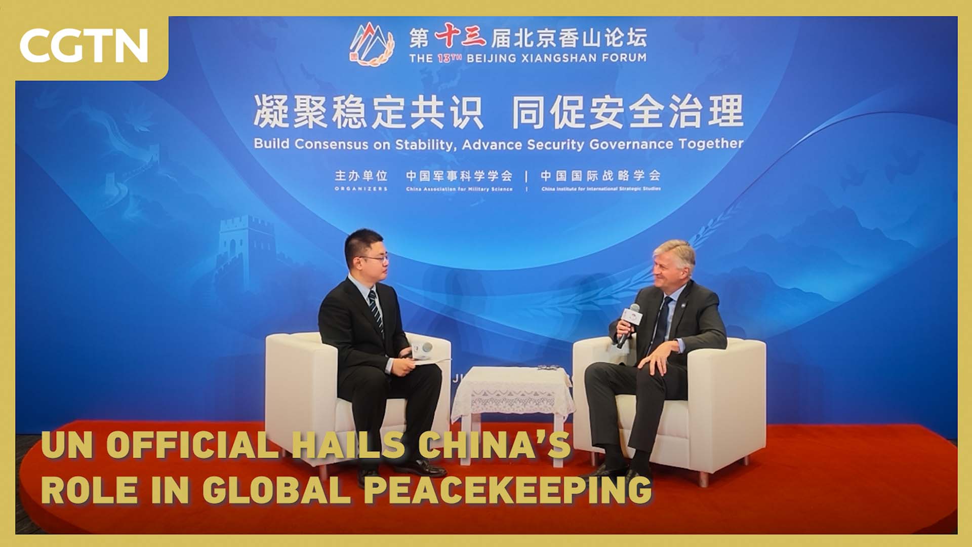 UN official hails China's role in global peacekeeping