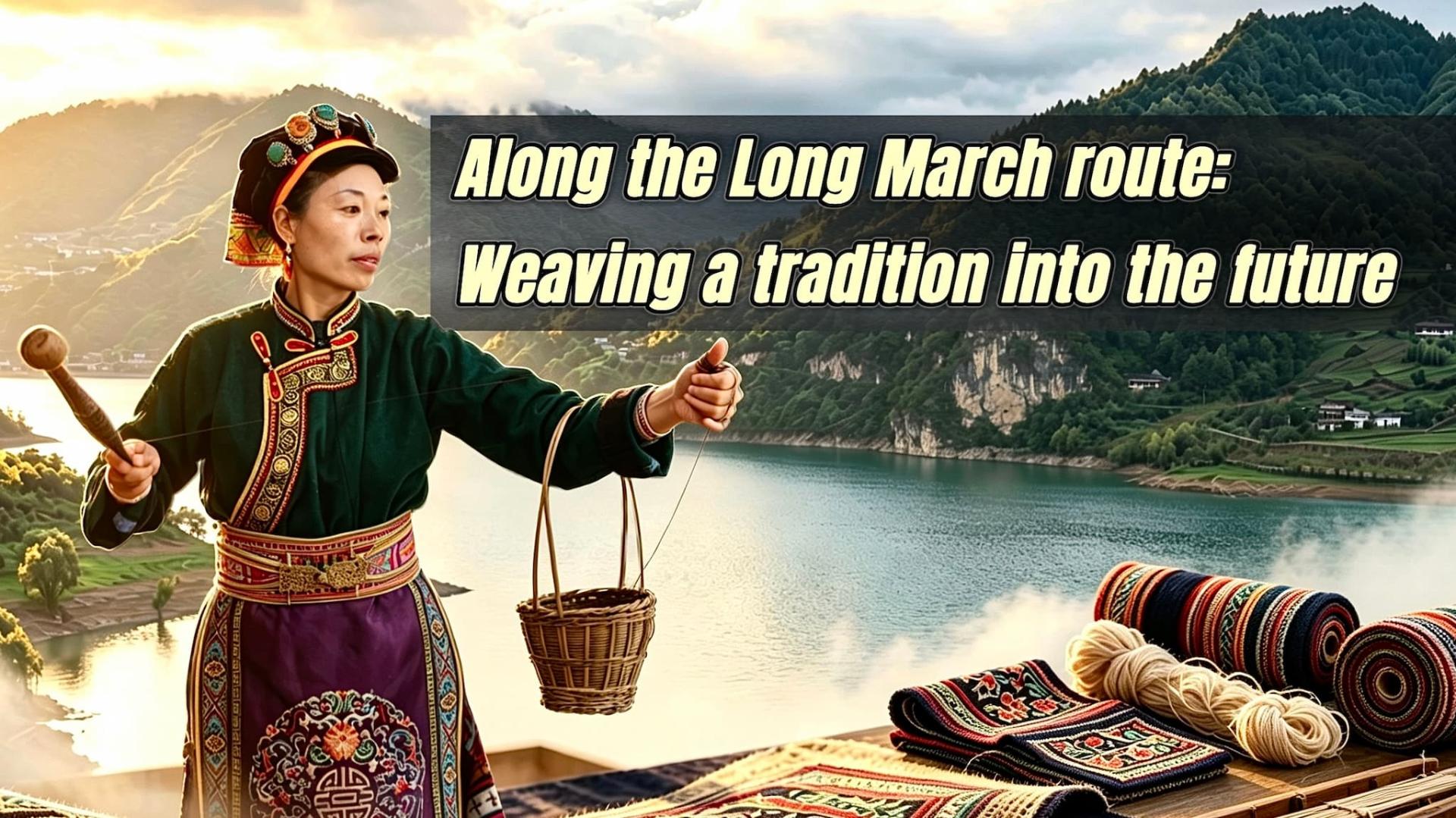 Along the Long March Route: Weaving Tradition into the Future