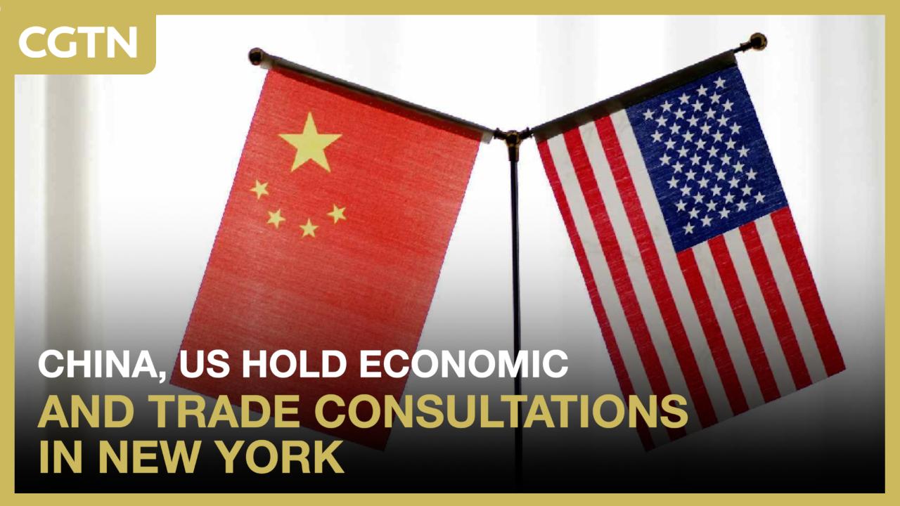 China, US hold economic and trade consultations in New York
