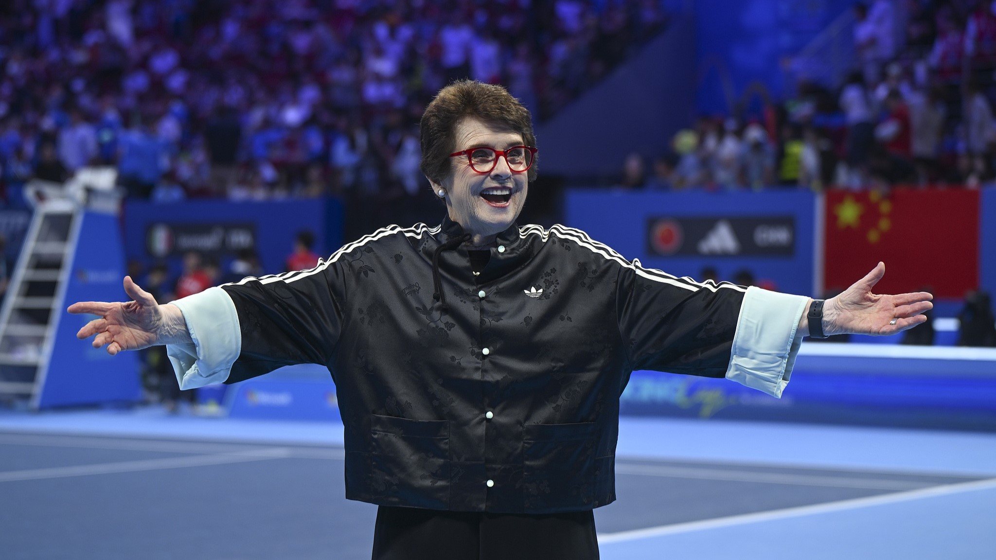 Billie Jean King hails global growth of namesake tennis competition