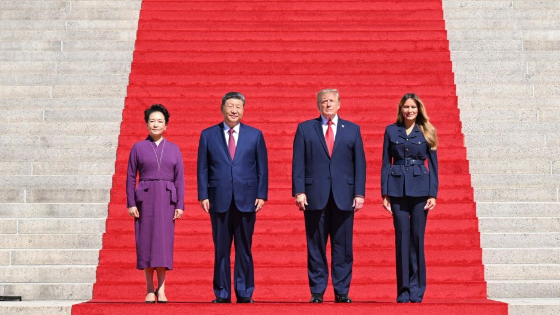 Watch: Xi, Trump visit US National Archives