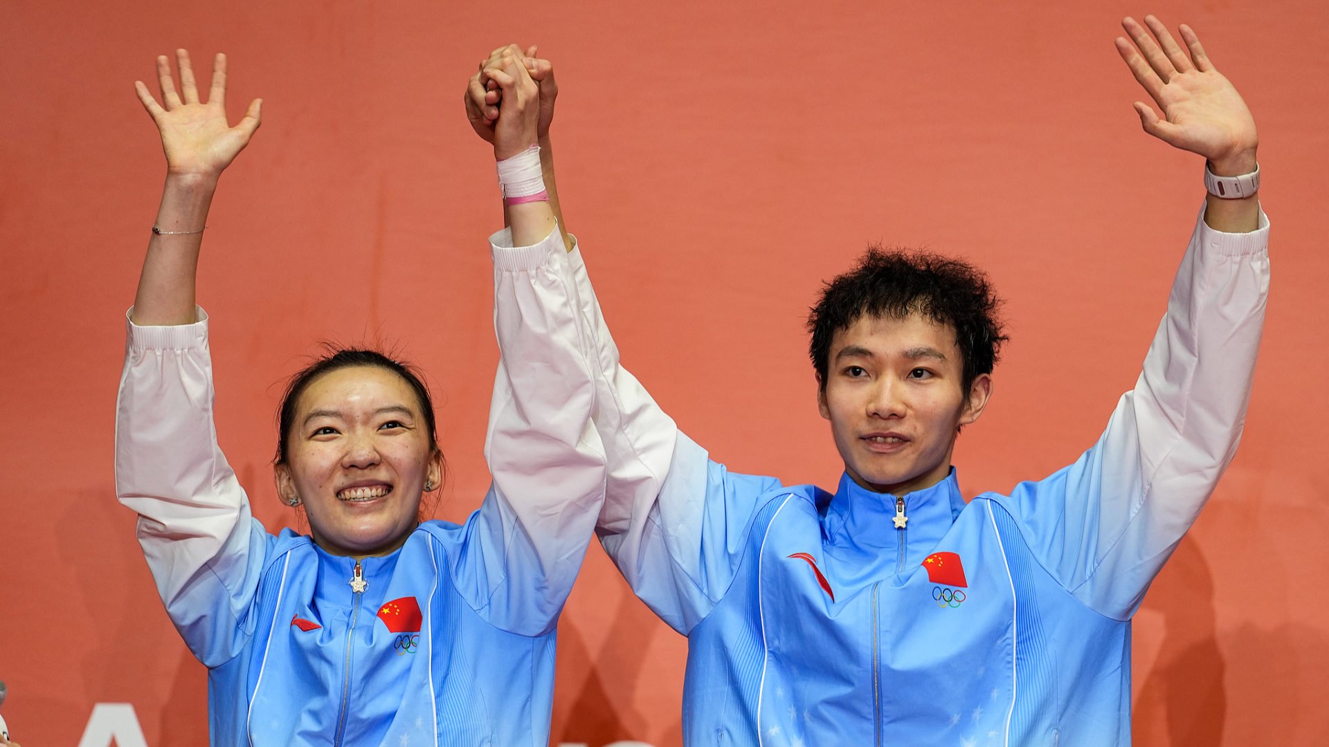 China's Wei & Jiang reflect on winning badminton gold at Asian Games