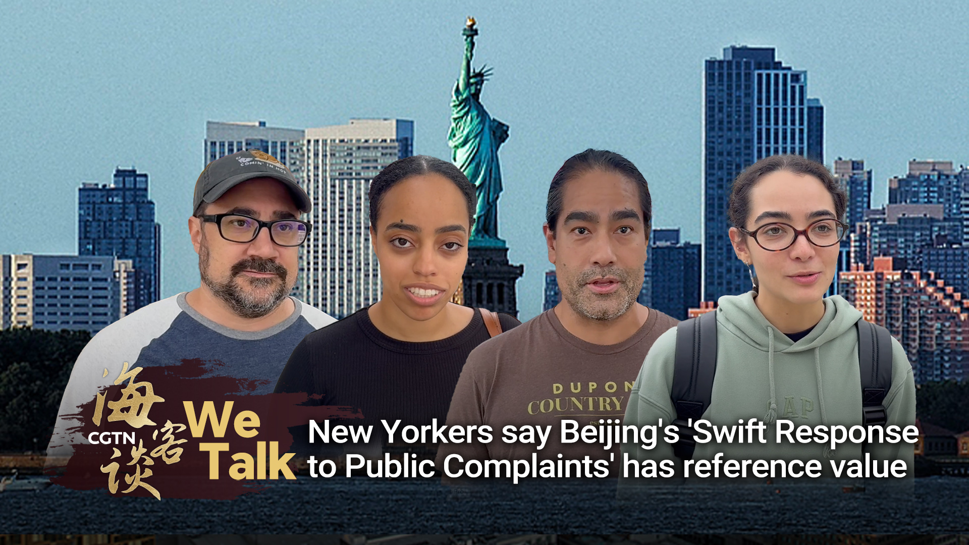 New Yorkers say Beijing's 'swift response' offers a useful reference