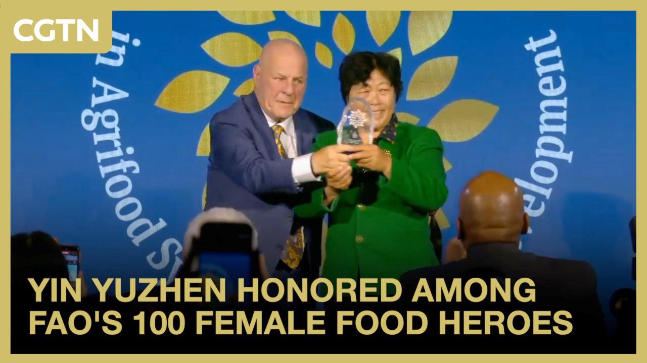 Yin Yuzhen named among FAO's 100 women heroes - CGTN