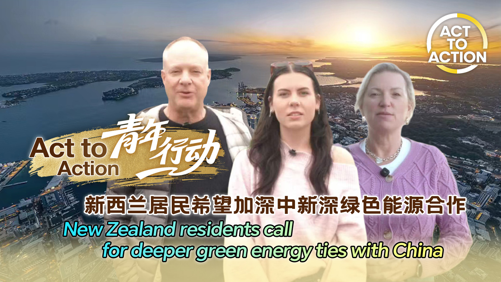 New Zealand residents call for deeper green energy ties with China
