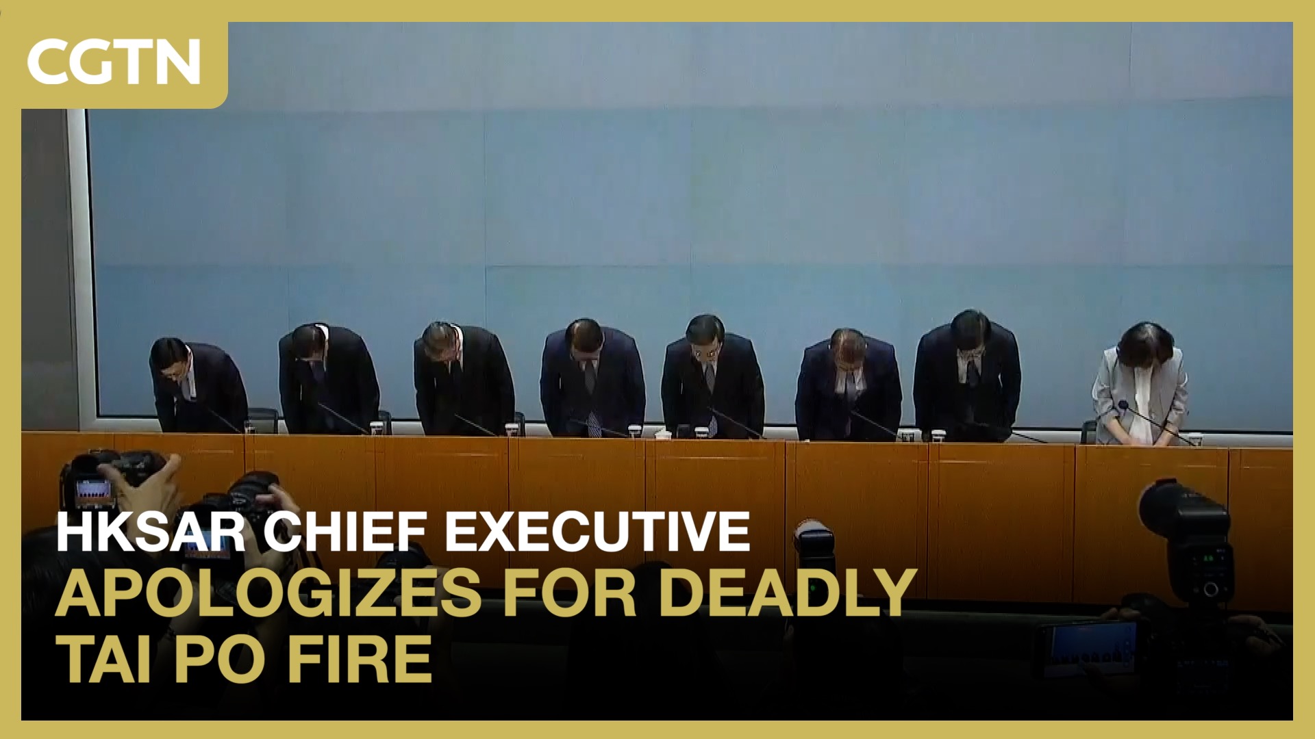 HKSAR chief executive apologizes for deadly Tai Po fire