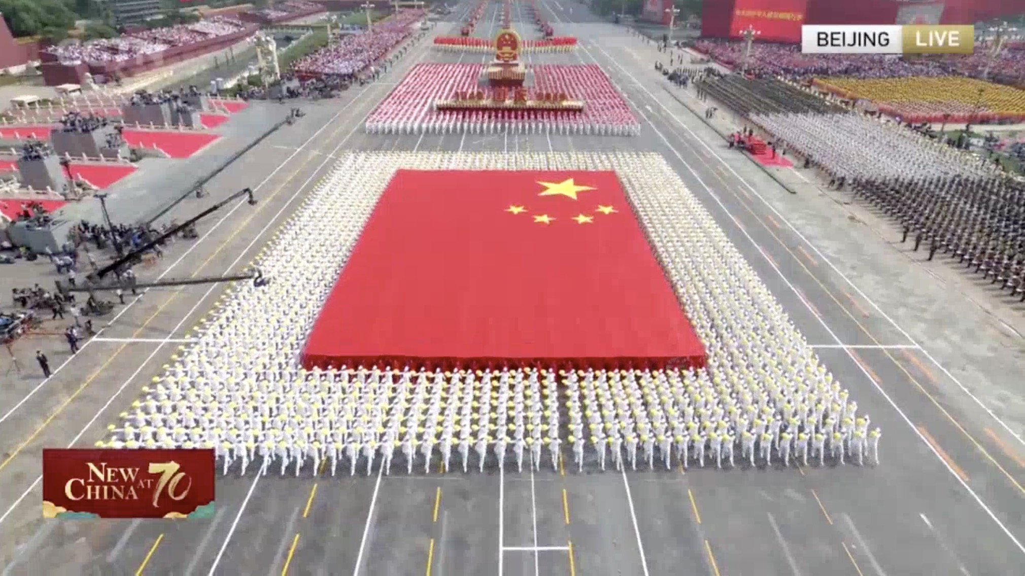 China celebrates 70th National Day with grand parade