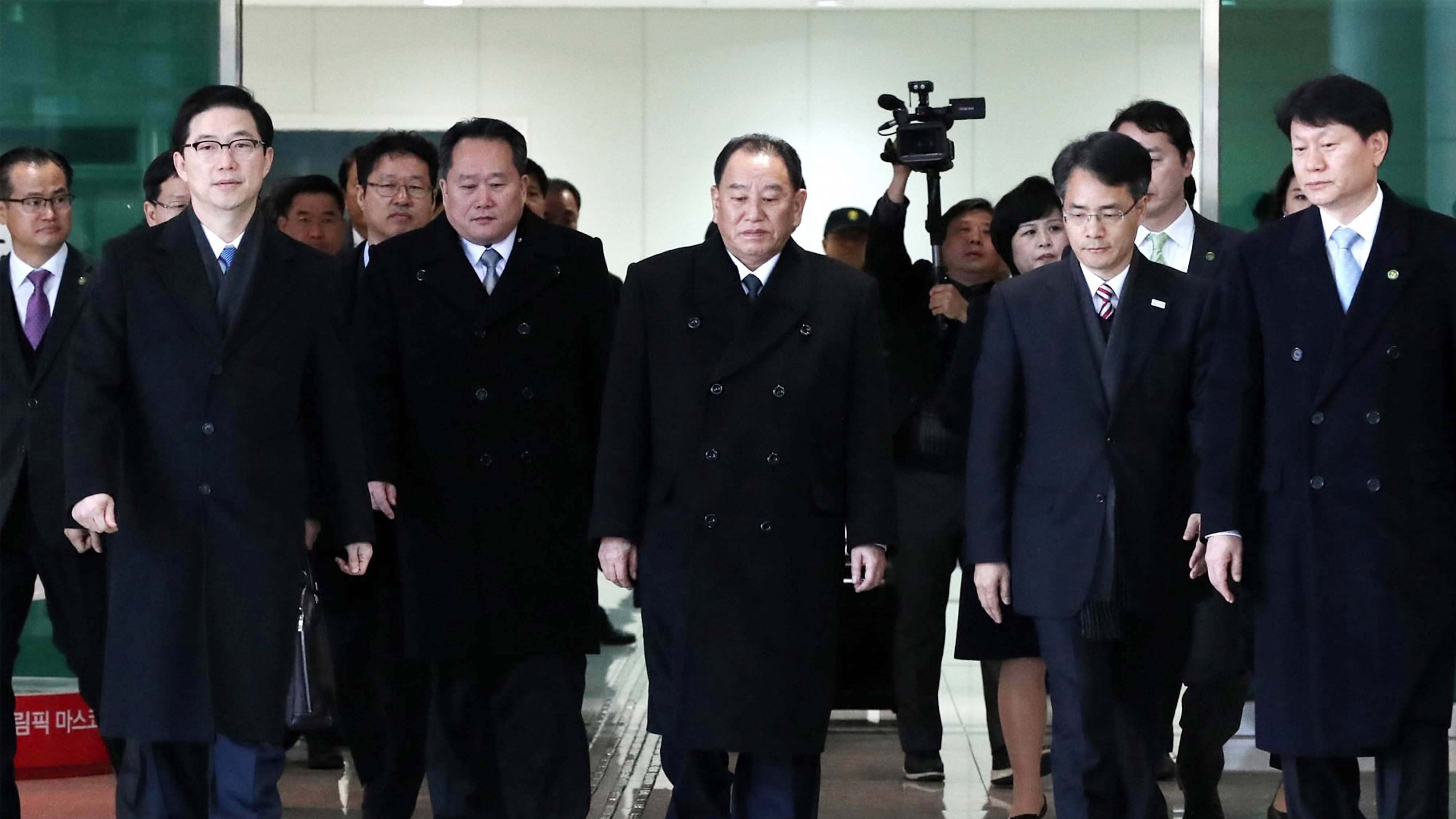 An eight-member delegation from the Democratic People’s Republic of ...