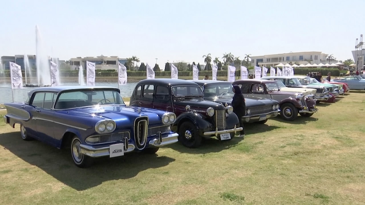 This is where old motors come to life. The sixth annual Cairo Classic