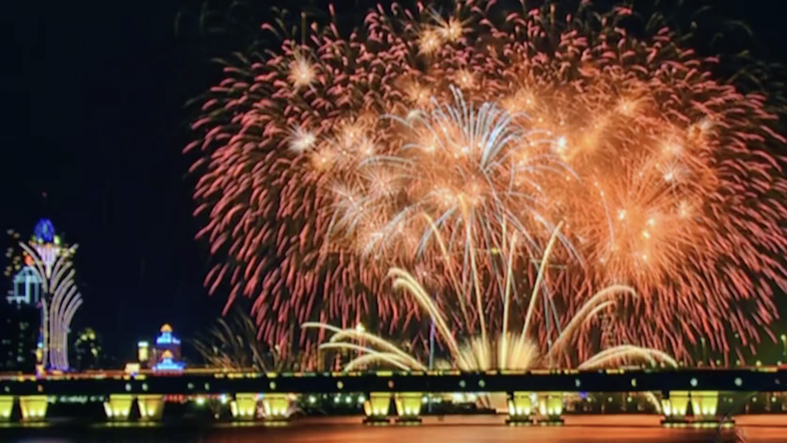 Chinese New Year Fireworks Display” show lights up the sky above the sea  overlooked by Macau Tower, celebrating the beginning of the Year of the  Rabbit. – Macao SAR Government Portal
