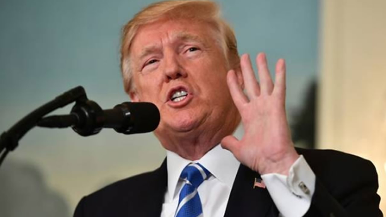 US President Donald Trump Hit Back On Wednesday At Critics Of His ...